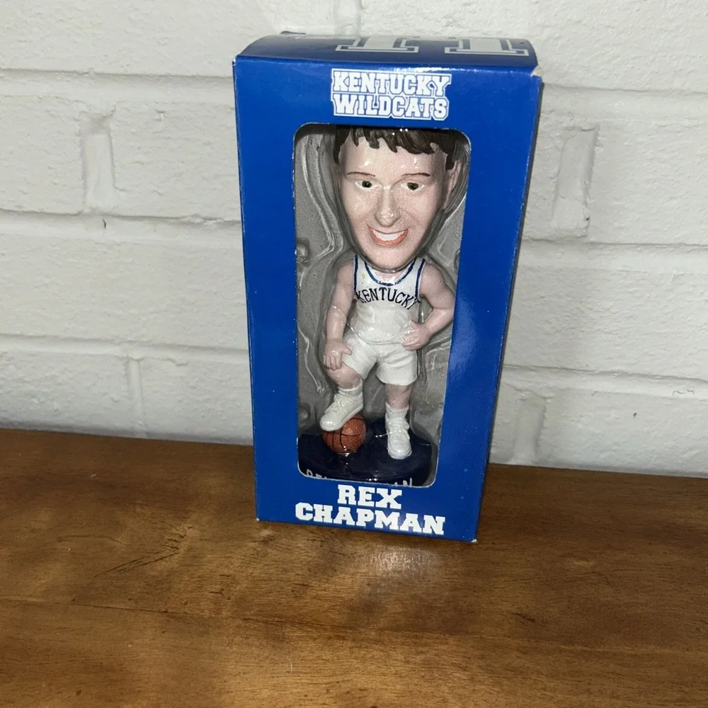 Rex Chapman  University Of Kentucky Wildcats  Bobblehead In Box
